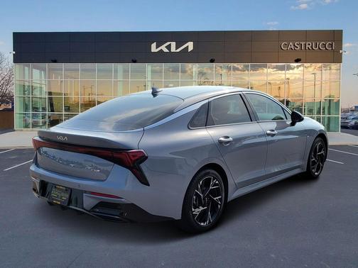 Wolf Gray 2025 Kia K5 GT-Line