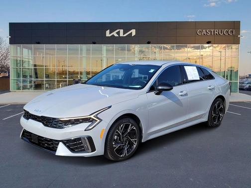 Wolf Gray 2025 Kia K5 GT-Line