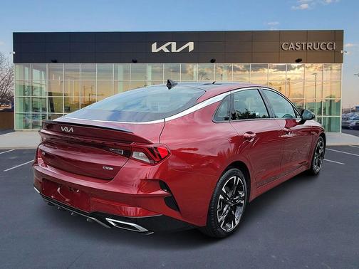 Passion Red 2024 Kia K5 GT-Line