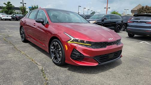 Passion Red 2024 Kia K5 GT-Line