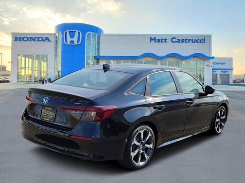 Crystal Black Pearl 2026 Honda Civic Hybrid Sport Touring
