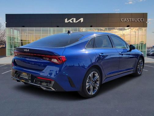 Sapphire Blue 2024 Kia K5 EX