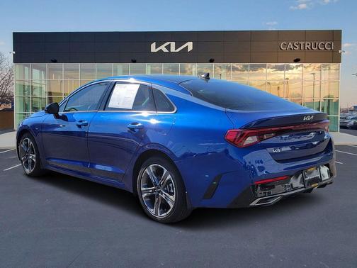 Sapphire Blue 2024 Kia K5 EX