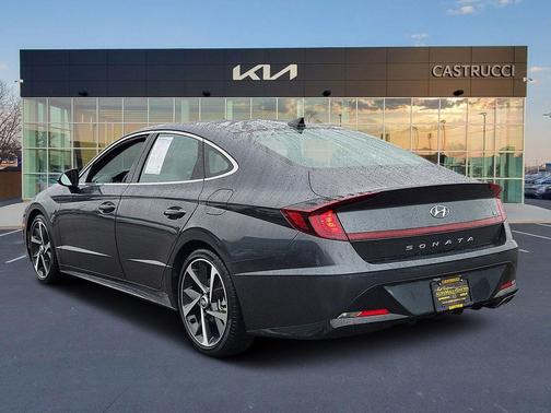 Portofino Gray 2022 Hyundai SONATA SEL Plus