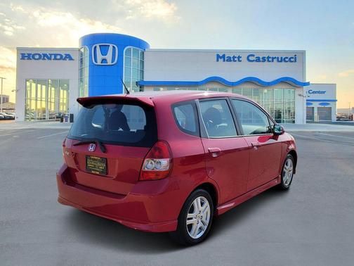 Milano Red 2008 Honda Fit Sport