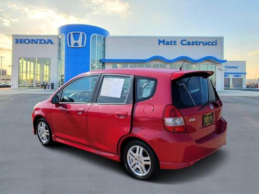 Milano Red 2008 Honda Fit Sport