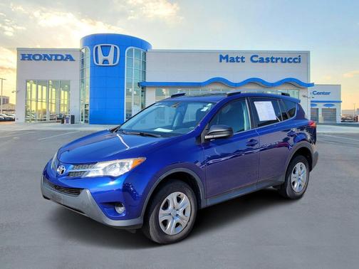Blue Crush Metallic 2014 Toyota RAV4 LE