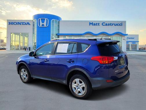 Blue Crush Metallic 2014 Toyota RAV4 LE