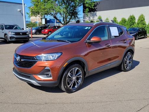 Burnished Bronze Metallic 2020 Buick Encore GX Select