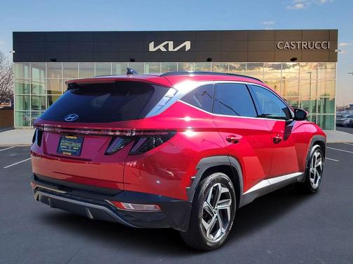 Calypso Red 2023 Hyundai TUCSON Limited