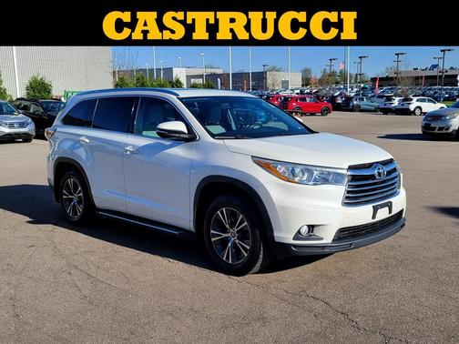 Blizzard Pearl 2016 Toyota Highlander XLE