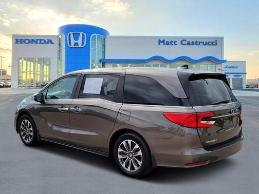 Modern Steel Metallic 2021 Honda Odyssey EX-L