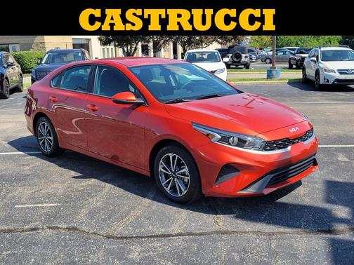 Fire Orange 2023 Kia Forte LXS
