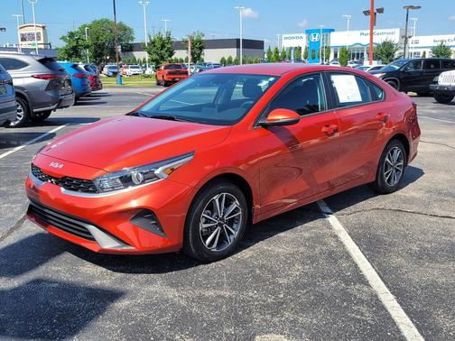 Fire Orange 2023 Kia Forte LXS