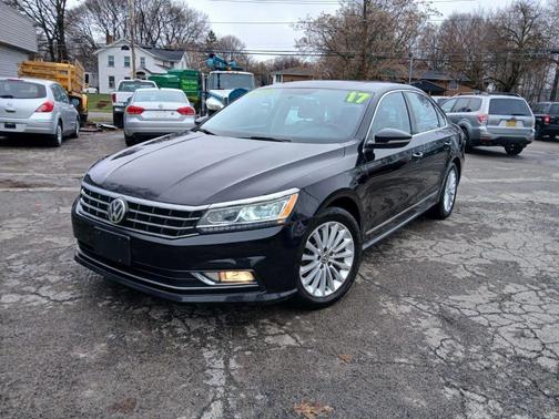 Black 2017 Volkswagen Passat 1.8T SE