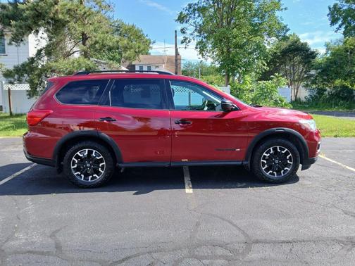 Burgundy 2020 Nissan Pathfinder SV 4WD