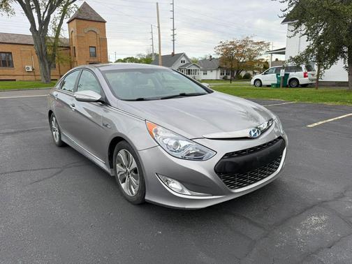 Grey 2013 Hyundai SONATA Hybrid Limited