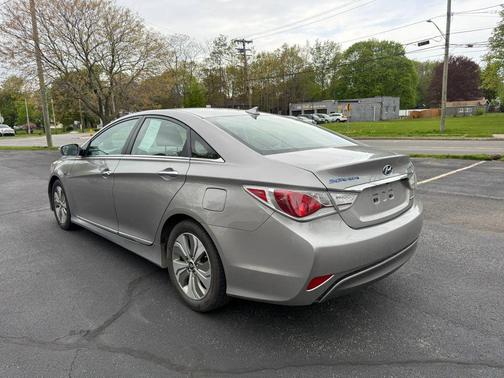 Grey 2013 Hyundai SONATA Hybrid Limited