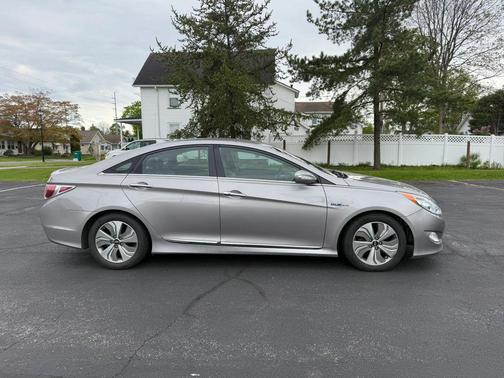 Grey 2013 Hyundai SONATA Hybrid Limited