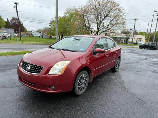 Red 2008 Nissan Sentra 2.0 S