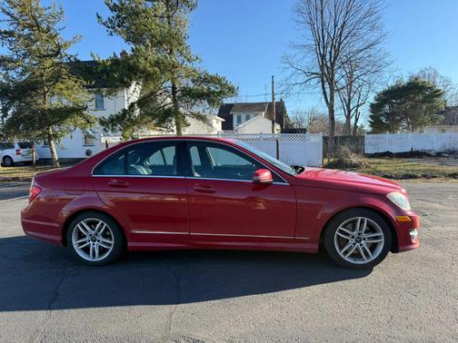Red 2013 Mercedes-Benz C-Class C 300 4MATIC Luxury