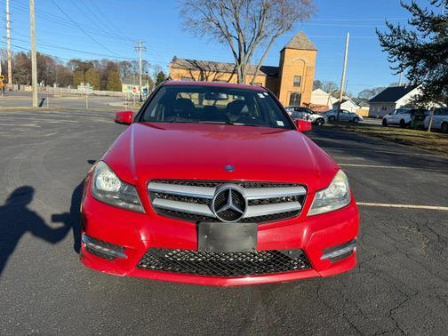 Red 2013 Mercedes-Benz C-Class C 300 4MATIC Luxury