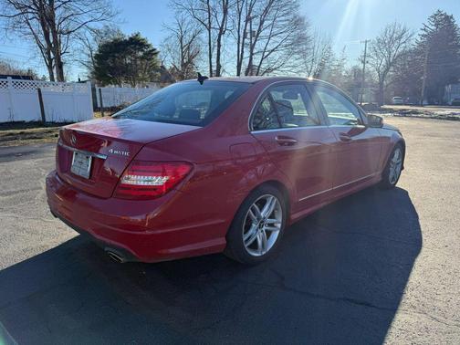 Red 2013 Mercedes-Benz C-Class C 300 4MATIC Luxury