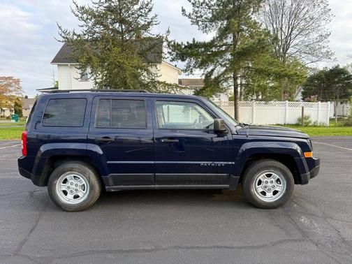 True Blue Pearlcoat 2017 Jeep Patriot Sport