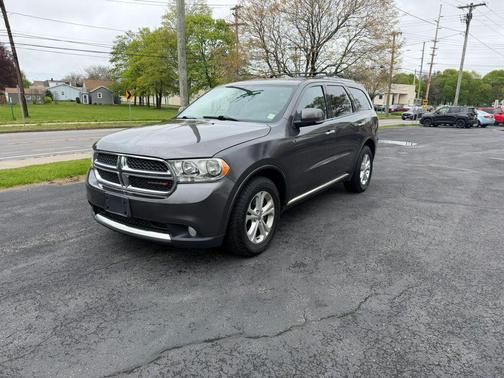 Brilliant Black Crystal Pearlcoat 2013 Dodge Durango Crew