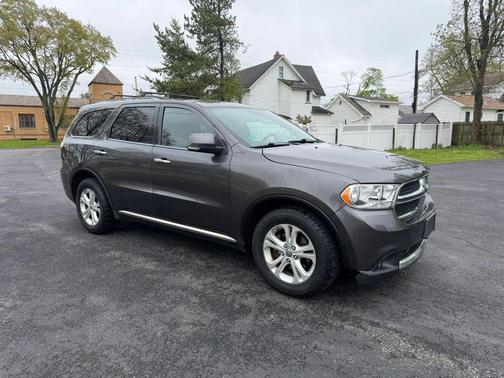 Brilliant Black Crystal Pearlcoat 2013 Dodge Durango Crew