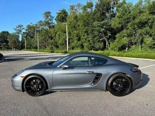 Gray 2025 Porsche 718 Cayman