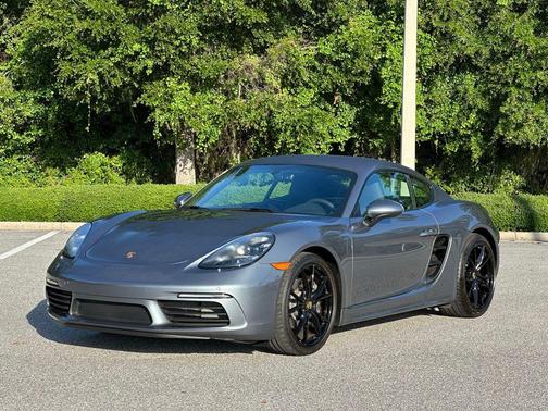 Gray 2025 Porsche 718 Cayman