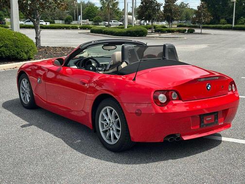 Bright Red 2005 BMW Z4 2.5i Roadster