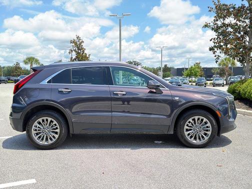 Midnight Sky Metallic 2025 Cadillac XT4 Premium Luxury