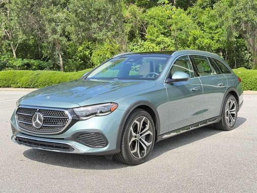 Nautical Blue Metallic 2025 Mercedes-Benz E-Class E 450 4MATIC All-Terrain