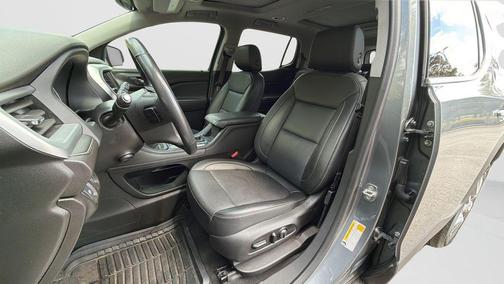 Satin Steel Metallic 2021 GMC Acadia AWD SLT