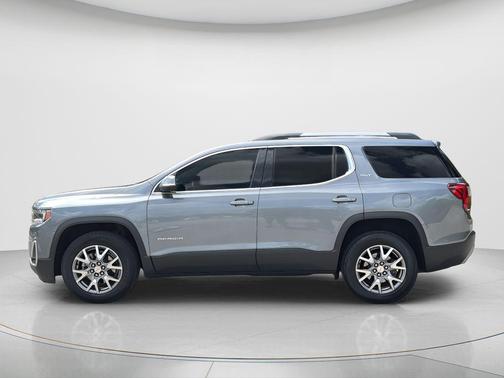 Satin Steel Metallic 2021 GMC Acadia AWD SLT