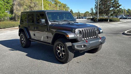 Granite Crystal Metallic Clearcoat 2020 Jeep Wrangler Unlimited Rubicon
