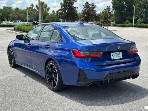 Blue Metallic 2024 BMW M340 M340i xDrive Sedan