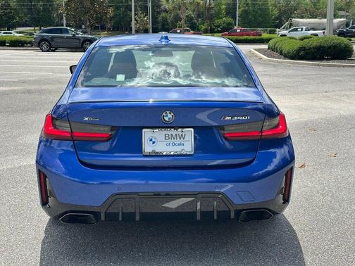 Blue Metallic 2024 BMW M340 M340i xDrive Sedan