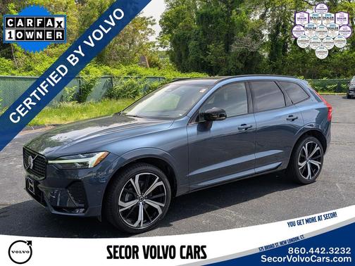 Denim Blue Metallic 2023 Volvo XC60 Ultimate Dark Theme