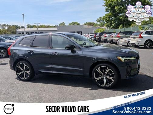 Denim Blue Metallic 2023 Volvo XC60 Ultimate Dark Theme