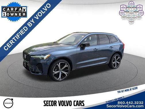Denim Blue Metallic 2023 Volvo XC60 Ultimate Dark Theme