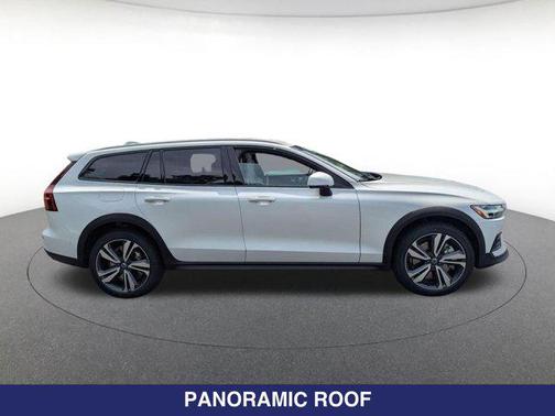 Crystal White Pearl 2026 Volvo V60 Cross Country Plus