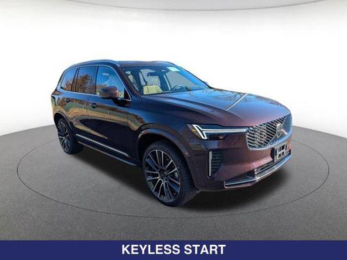 Mulberry Red Metallic 2026 Volvo XC90 B6 Plus 7-Seater