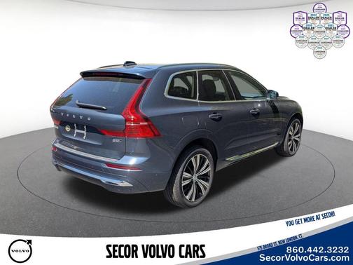 Denim Blue Metallic 2023 Volvo XC60 Plus Bright Theme