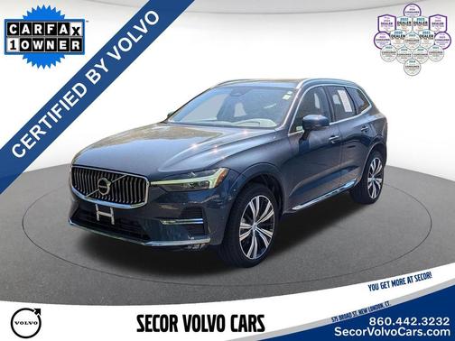 Denim Blue Metallic 2023 Volvo XC60 Plus Bright Theme