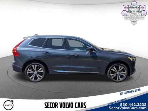 Denim Blue Metallic 2023 Volvo XC60 Plus Bright Theme