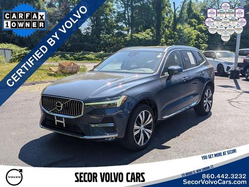 Denim Blue Metallic 2023 Volvo XC60 Plus Bright Theme