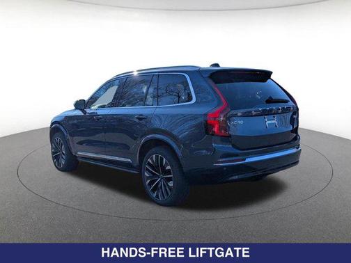 Denim Blue Metallic 2026 Volvo XC90 Plus, B6 AWD Gas (mild hybrid), Gasoline, Bright, 7 Seats